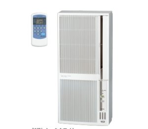 コロナ窓設置エアコン 冷暖房兼用 CWH-A1819-WS 配管できない場所にはこれ 窓に設置するだけ!